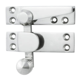 Architectural Quality Sash Fastener (Quadrant Arm) - Polished Chrome 70MM X 20MM