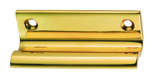 Sash Window Lift C/W Screws - Polished Brass 64mm