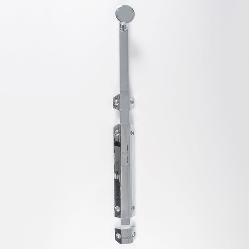 152 X 36Mm Extended Surface Bolt C/W Keep Flat & Angled Mortice Keeps - Polished Chrome 150MM