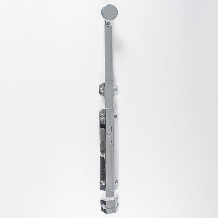 152 X 36Mm Extended Surface Bolt C/W Keep Flat & Angled Mortice Keeps - Polished Chrome 150MM
