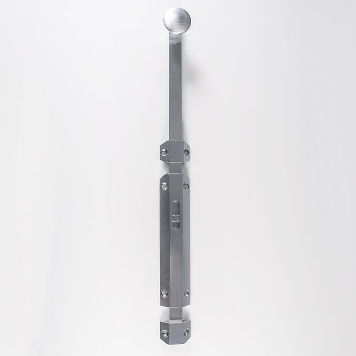 152 X 36Mm Extended Surface Bolt C/W Keep Flat & Angled Mortice Keeps - Satin Chrome 150MM