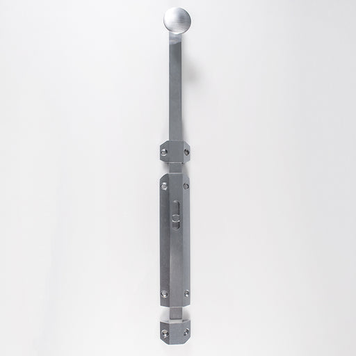 152 X 36Mm Extended Surface Bolt C/W Keep Flat & Angled Mortice Keeps - Satin Chrome 150MM