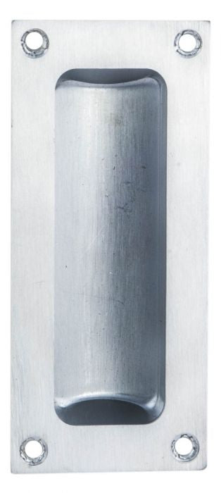Flush Pull - Satin Chrome 102 X 45 MM
