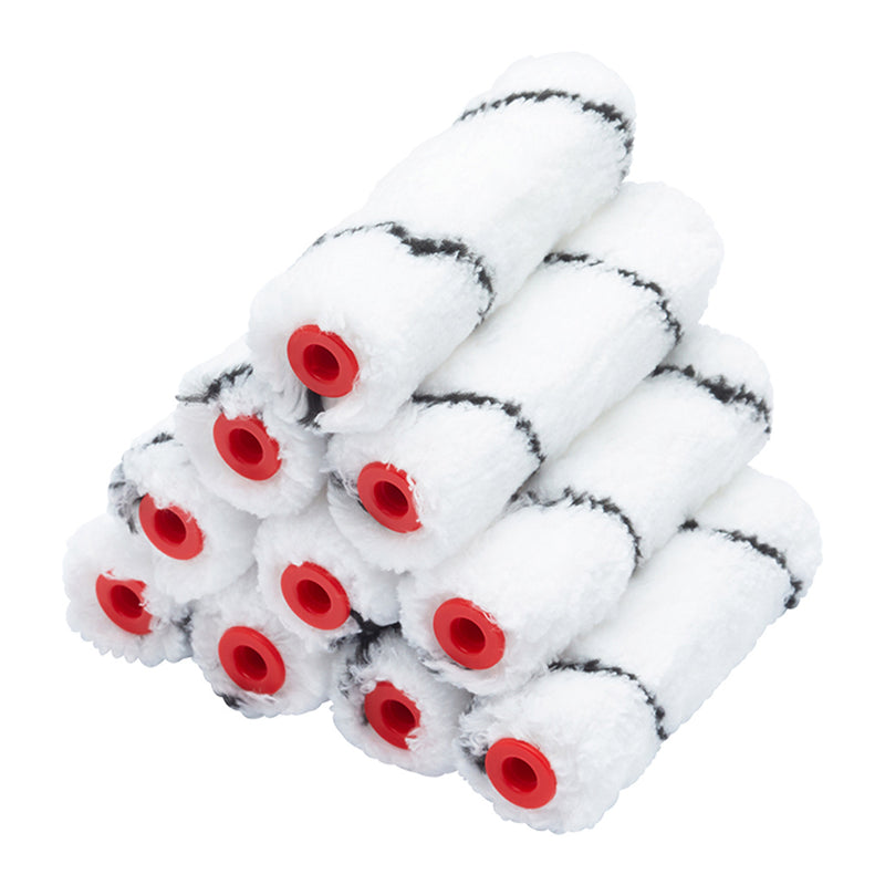 ProDec Advance 10pk Medium Pile Microfibre 4" Mini Rollers