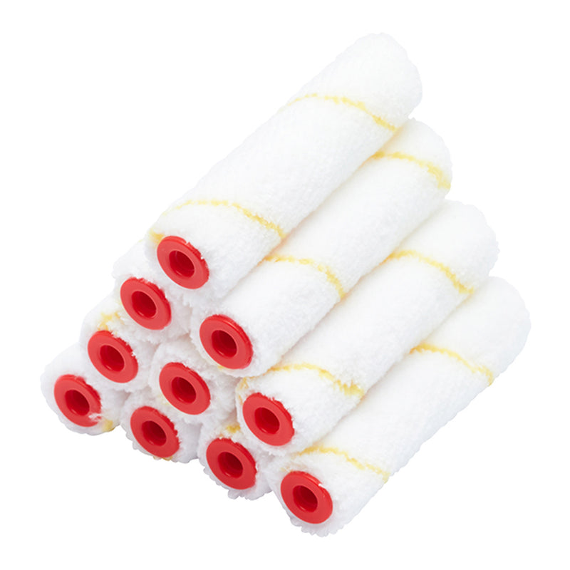 ProDec Advance 10pk Short Pile Microfibre 4" Mini Rollers