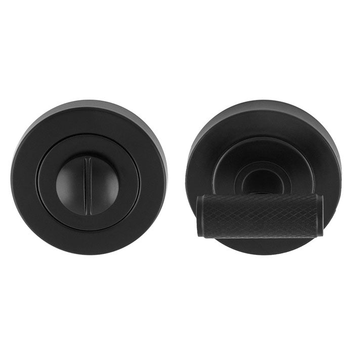 Syntax Turn & Release On Concealed Fix Round Rose - Matt Black