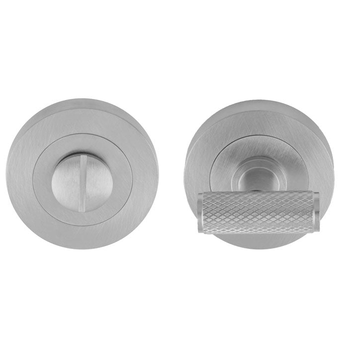 Syntax Turn & Release On Concealed Fix Round Rose - Satin Chrome
