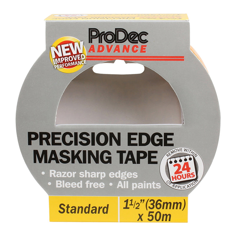 ProDec Advance 1.5" x 50m Precision Edge Masking Tape