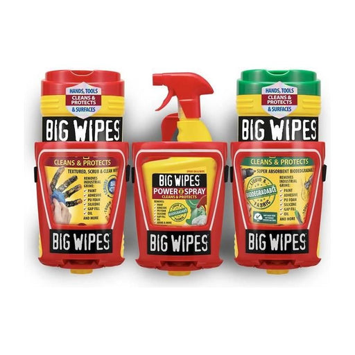 Big Wipes ‘CAGE’ Van/Wall Bracket Big Wipes - NorthantsTrade Northampton