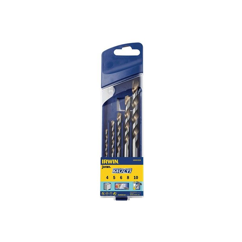 Irwin® Cordless Multi-Purpose Drill Bit Set, 5 Piece IRWIN® - RockBottom Northampton