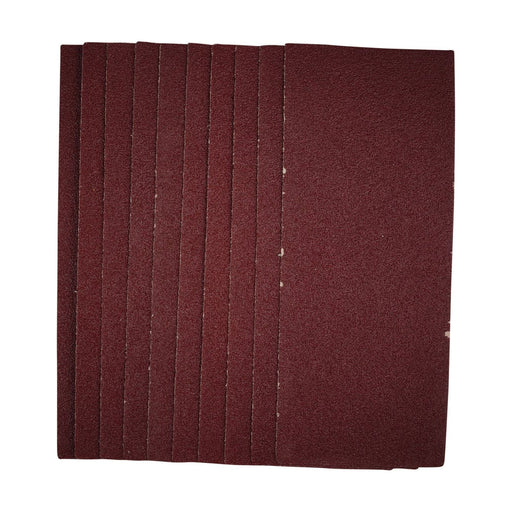 Draper 1/3 Sanding Sheets, 93 x 230mm, 40 Grit (Pack of 10) 55737 Draper - Town Tools 