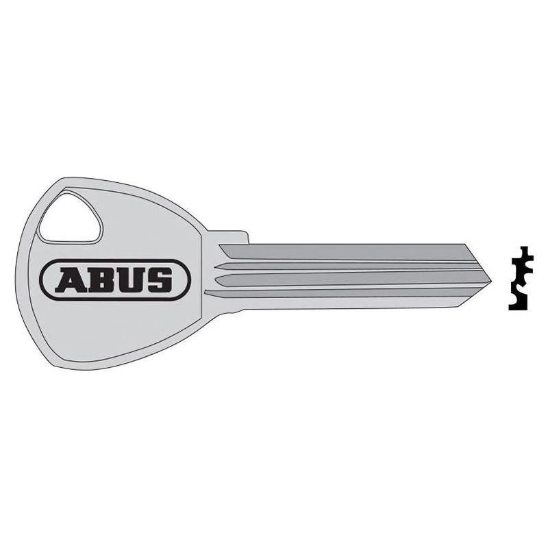 Abus Mechanical 80TI/40+45+50+60 Key Blank 57862 ABUS Mechanical - RockBottom Northampton 
