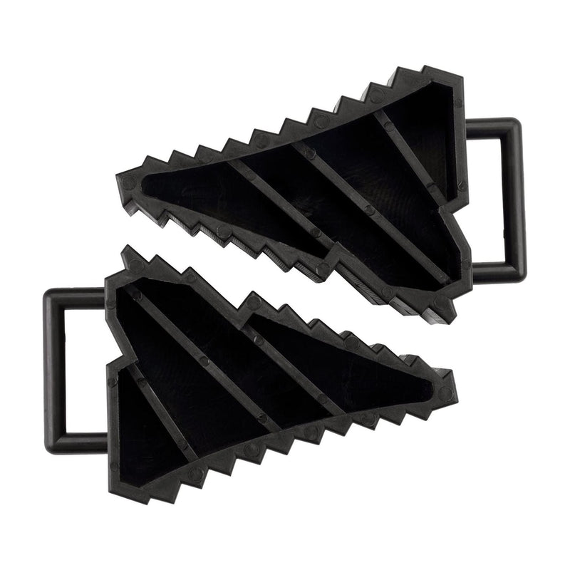 Draper Plastic Wheel Chocks (Pair) Draper - Town Tools