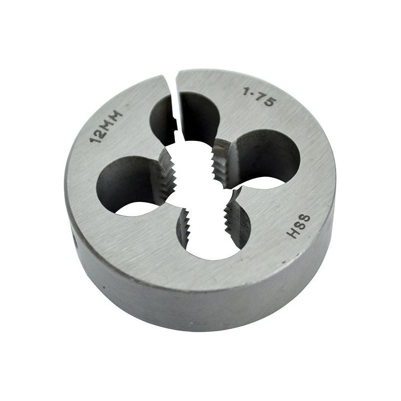 Faithfull HSS Straight Flute Split Die M12 x 1.75, 1.1/2in OD Faithfull - RockBottom Northampton