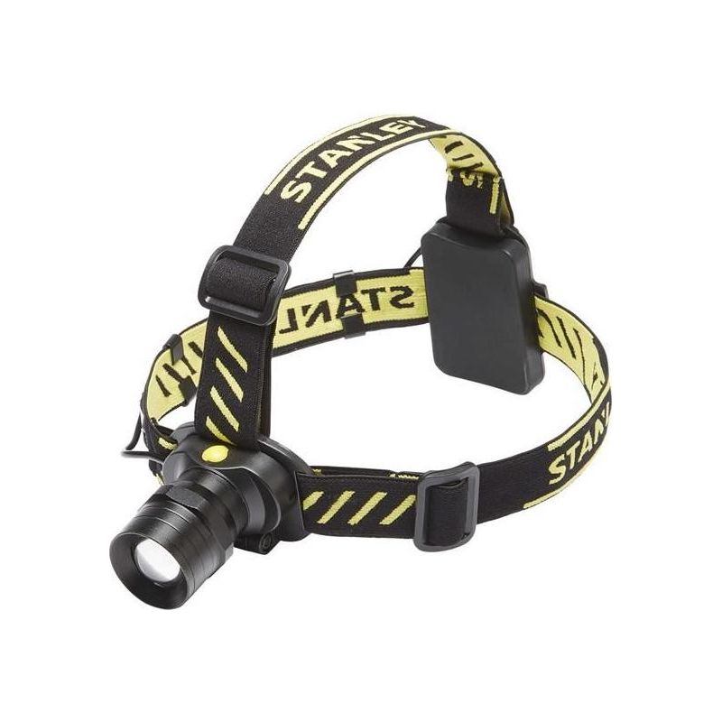 Stanley® Lighting Zoom Head Torch 300 Lumens STANLEY® Lighting - RockBottom Nothampton