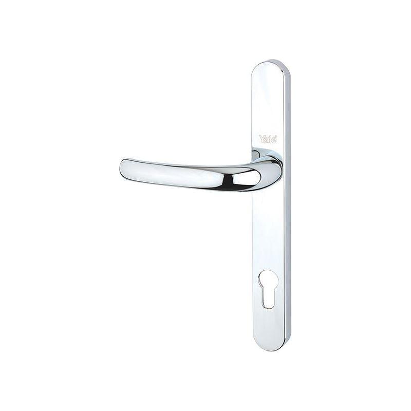 Yale Locks Replacement Handle PVCu Chrome Yale Locks - RockBottom Northampton