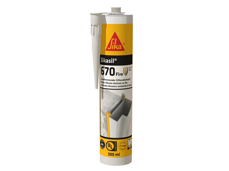 Everbuild Sika - Sikacryl®-620 Fire Resistant Acrylic Sealant White 300ml