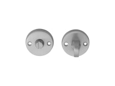 Turn & Release On Face Fix Round Rose (4.9 X 67Mm Spindle) - Satin Chrome 45MM