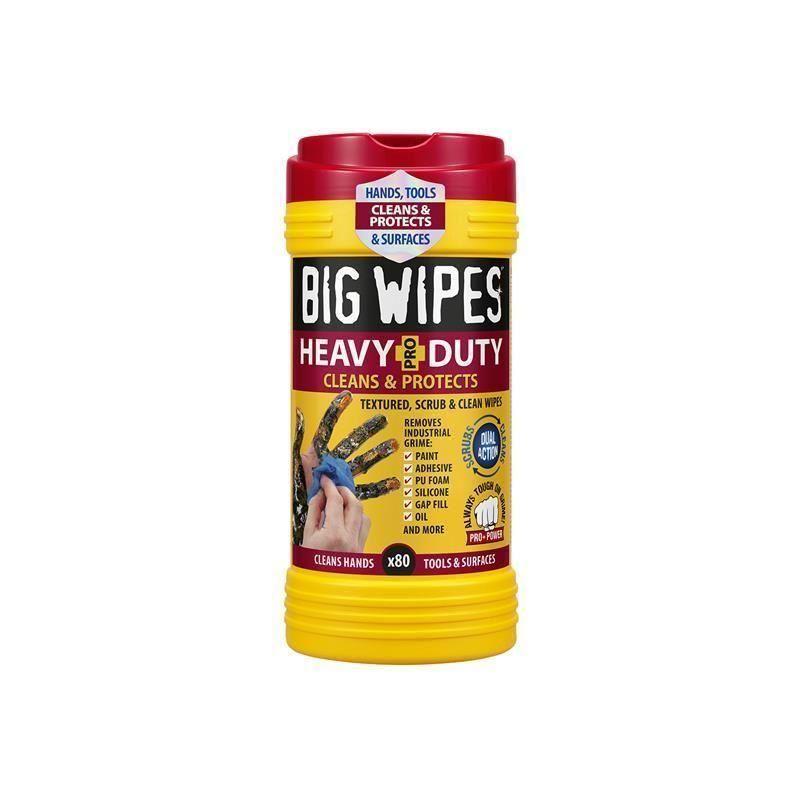 Big Wipes Heavy-Duty Pro+ Antiviral Wipes (Tub 80) Big Wipes - NorthantsTrade Northampton