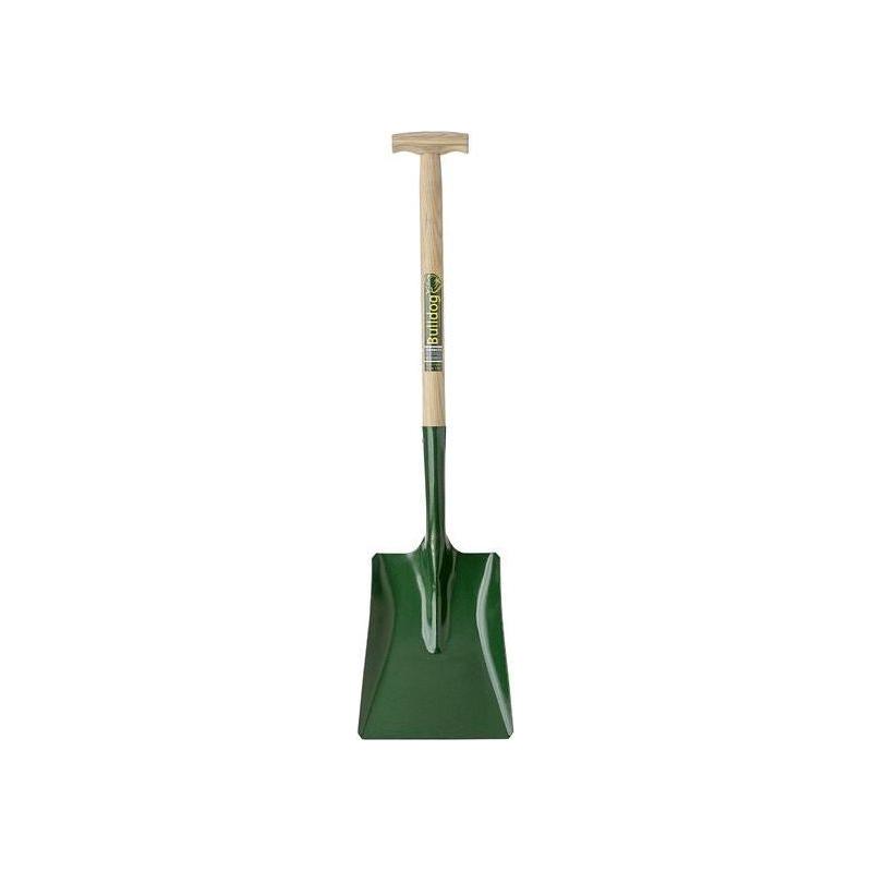 Bulldog 2SM2T Open Socket Square Shovel No.2 T-Handle Bulldog - RockBottom Northampton