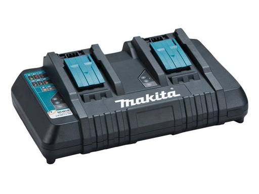 Makita DC18RDSD Twin Port Multi Voltage Charger 240V Makita - RockBottom Northampton 