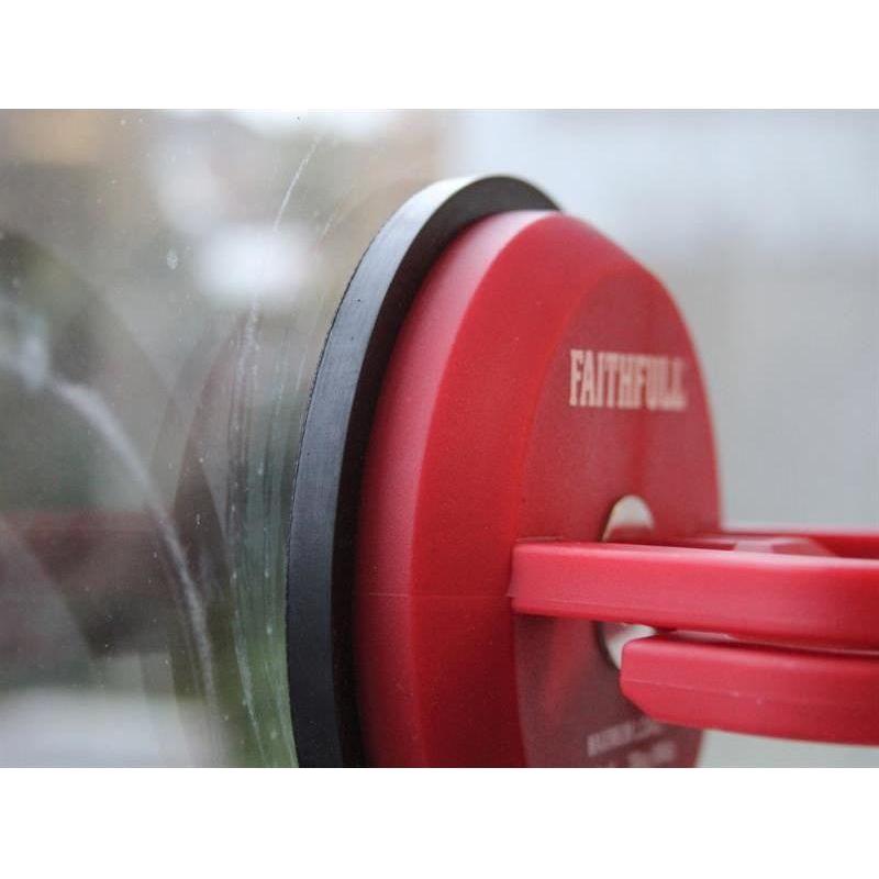 Faithfull Single Pad Suction Lifter 120mm Pad Faithfull - RockBottom Northampton