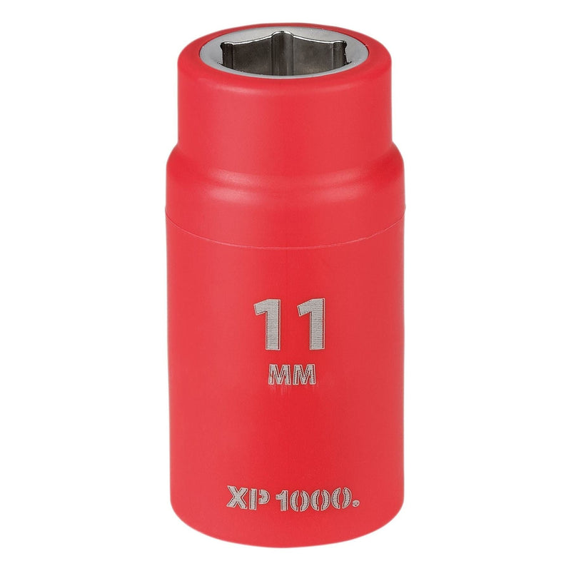 Draper XP1000 VDE Socket, 3/8" Sq. Dr., 11mm Draper - Town Tools
