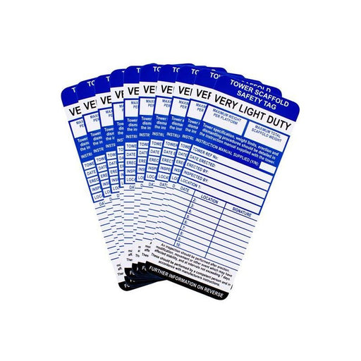 Scan Tower Tag Inserts Pack Of 10 Scan - RockBottom Nothampton