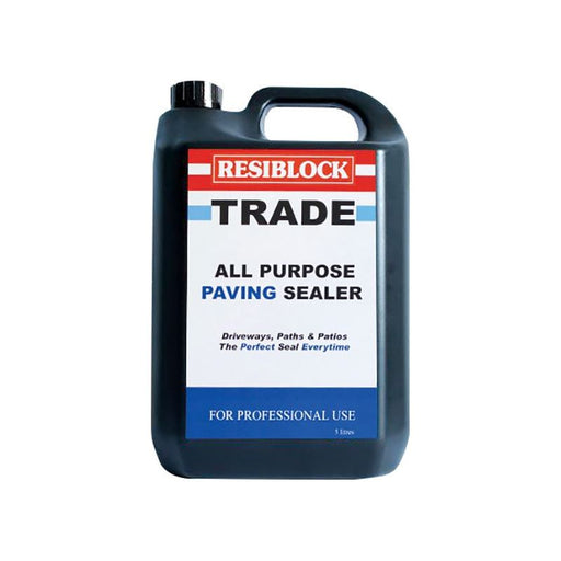 Everbuild Sika Resiblock All Purpose Paving Sealer 5 litre (Trade) Everbuild Sika - RockBottom Northamptin