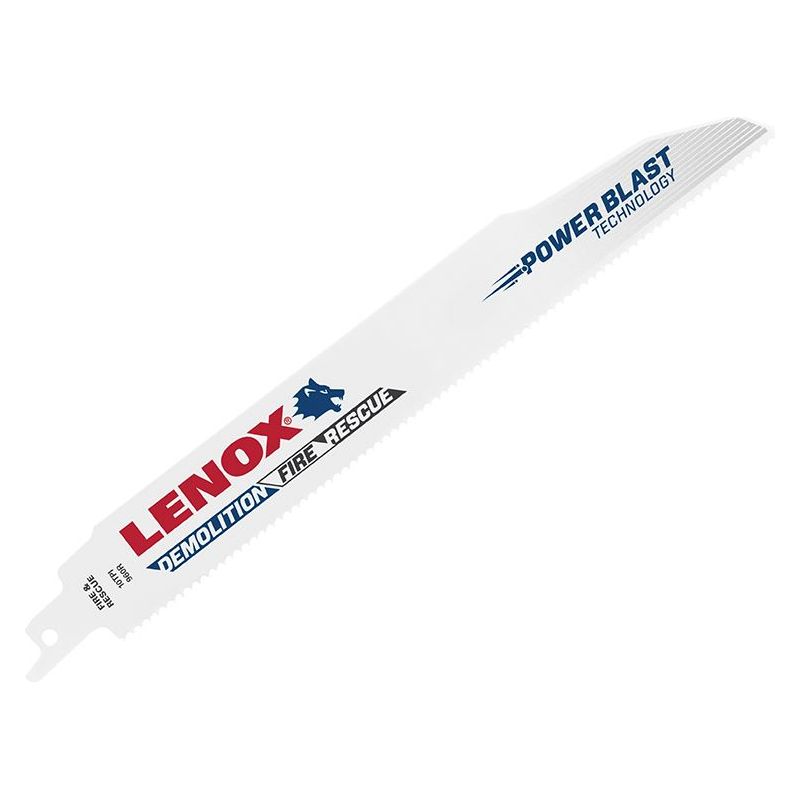 Lenox 20597-960R Demolition Reciprocating Saw Blades 225mm 10 TPI (Pack 2) LENOX - RockBottom Northampton