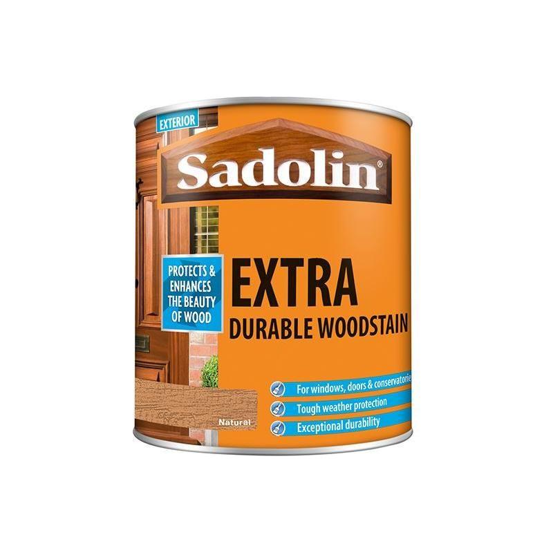 Sadolin Extra Durable Woodstain Natural 1 litre Sadolin - RockBottom Nothampton