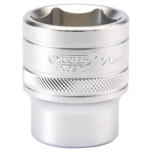 Draper 6 Point Metric Socket, 1/2" Sq. Dr., 26mm Draper - Town Tools