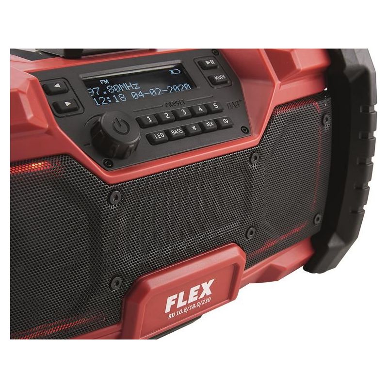Flex Power Tools RD 10.8/18.0/230 Cordless Radio 240V & Li-ion Bare Unit Flex Power Tools - RockBottom Northampton