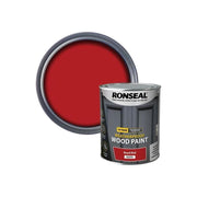 Ronseal 10 Year Weatherproof Wood Paint Royal Red Gloss 750ml Ronseal - RockBottom Nothampton