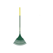 Bulldog Evergreen Plastic Leaf Rake Aluminium Shaft Bulldog - RockBottom Northampton