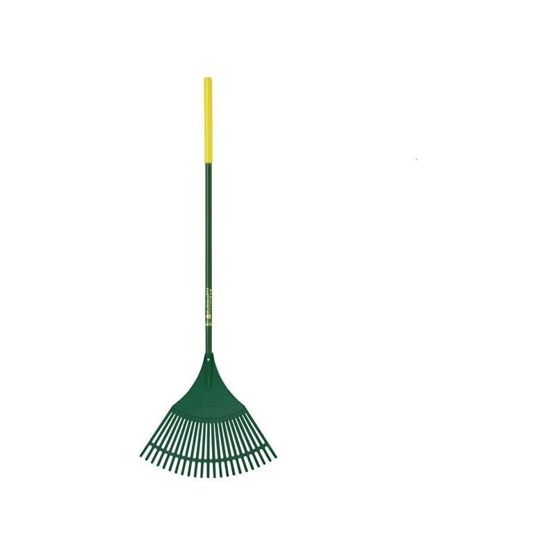 Bulldog Evergreen Plastic Leaf Rake Aluminium Shaft Bulldog - RockBottom Northampton
