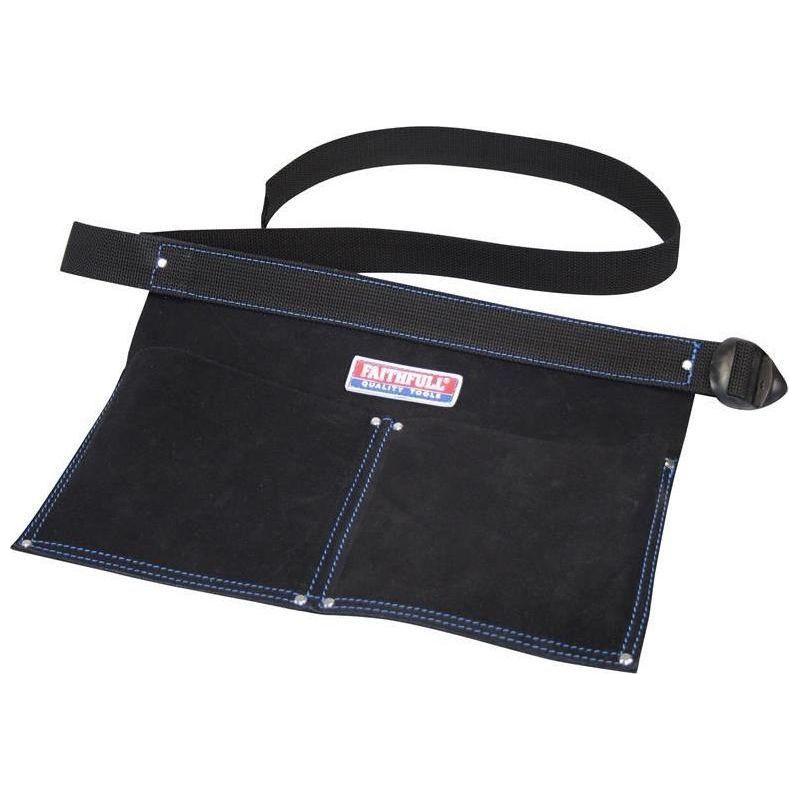 Faithfull Double Pocket Nail Pouch Faithfull - RockBottom Northampton