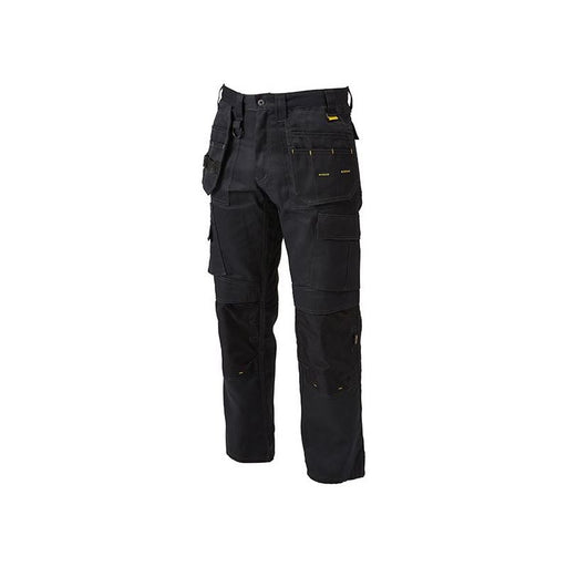 Dewalt Power Tools Pro Tradesman Black Trousers Waist 36in Leg 31in DeWALT Power Tools - RockBottom Northampton