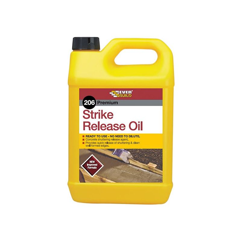 Everbuild Sika 206 Strike Release Oil 5 litre Everbuild Sika - RockBottom Northamptin
