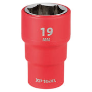 Draper XP1000 VDE Socket, 3/8" Sq. Dr., 19mm Draper - Town Tools