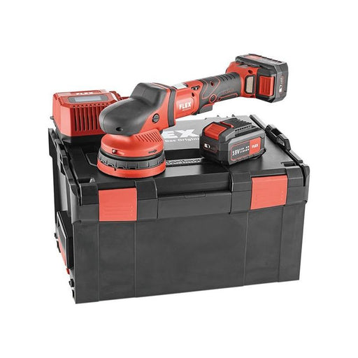 Flex Power Tools XCE 8125 18.0-EC Random Orbital Polisher 18V 2 x 5.0Ah Li-ion Flex Power Tools - RockBottom Northampton