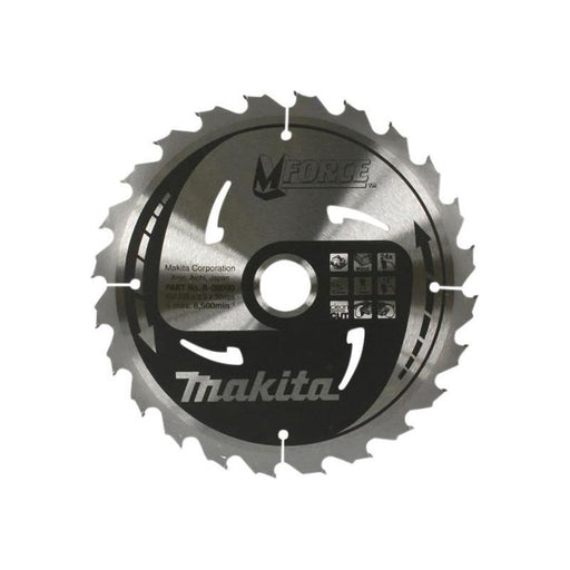 Makita B-07967 MForce™ Portable Saw Blade 190 x 30mm x 12T Makita - RockBottom Northampton 