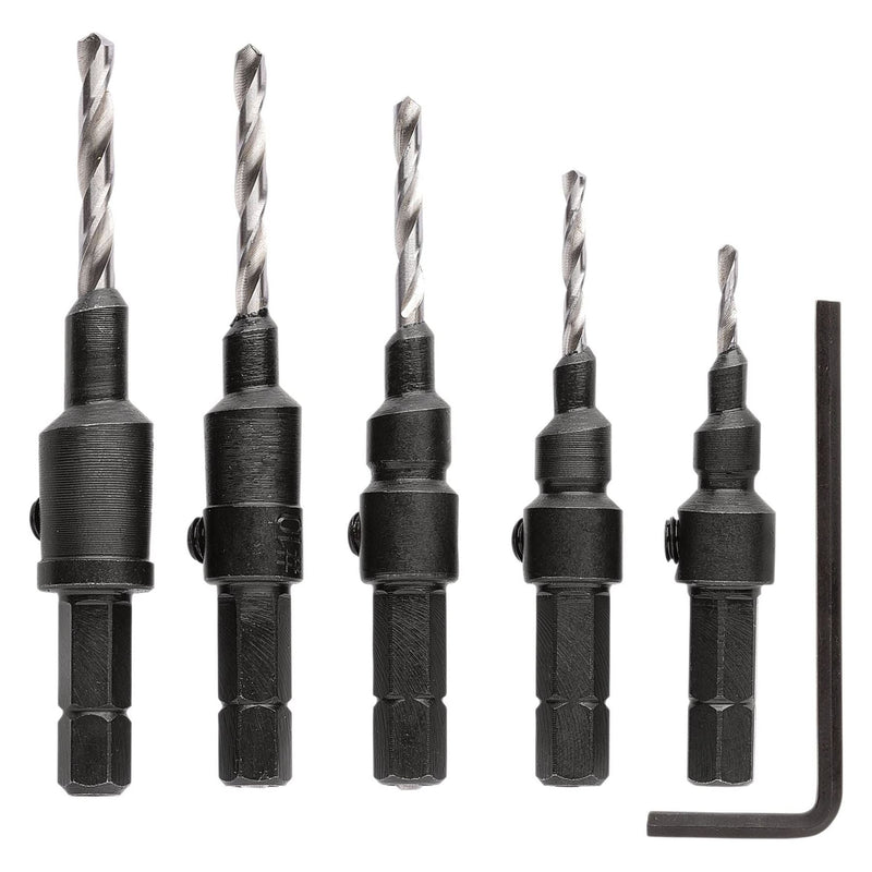 Draper Countersink Bit Set (5 Piece) Draper - Town Tools
