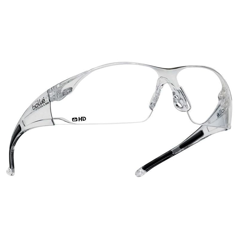 Bolle Safety RUSH Safety Glasses - Clear HD Bolle Safety - RockBottom Northampton