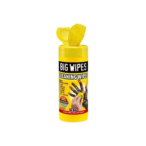 Big Wipes Cleaning Antiviral Wipes (Tub 40) Big Wipes - NorthantsTrade Northampton