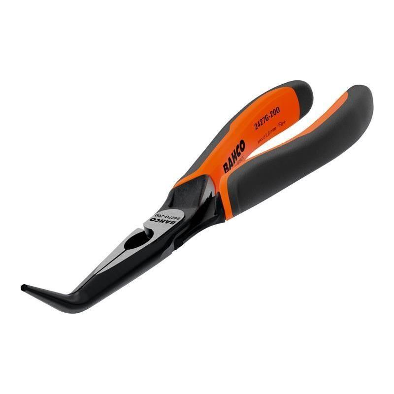 Bahco 2427G ERGO™ Bent Snipe Nose Pliers 160mm (6.1/4in) Bahco - RockBottom Northampton