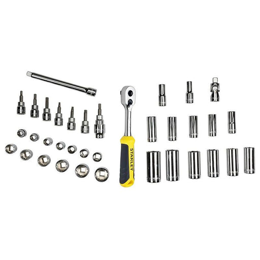 Stanley® Hand Tools 3/8in Drive Metric Socket Module 36 Piece STANLEY® Hand Tools - RockBottom Nothampton