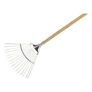 Kent & Stowe Stainless Steel Lawn & Leaf Rake, FSC® Kent & Stowe - RockBottom Northampton