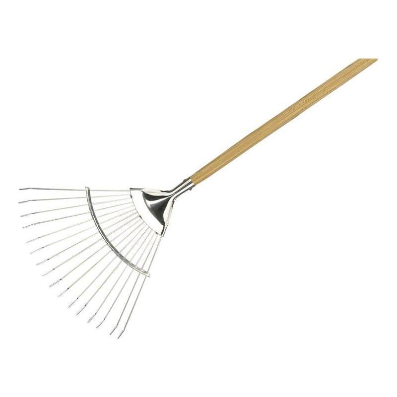 Kent & Stowe Stainless Steel Lawn & Leaf Rake, FSC® Kent & Stowe - RockBottom Northampton