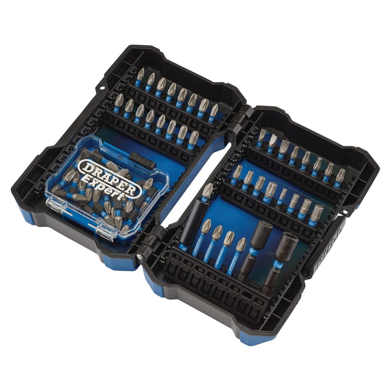 Draper Expert Impact Screwdriver Bit Set, 1/4" Hex (65 Piece) 04932 Draper - Town Tools 